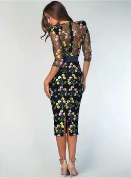Zhivago A Young Rajah Dress Print Size 10 for rent on The Volte - image 3