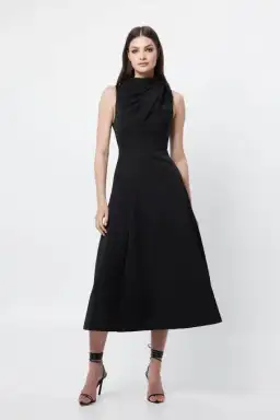 Mossman Cosmic Maxi Dress Black Size 8  for rent on The Volte - image 1