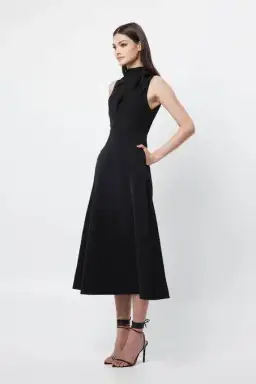 Mossman Cosmic Maxi Dress Black Size 8  for rent on The Volte - image 2