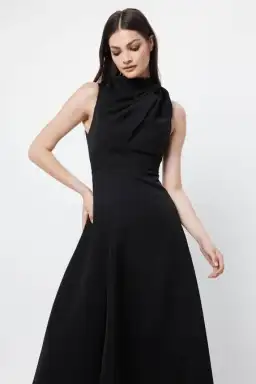 Mossman Cosmic Maxi Dress Black Size 8  for rent on The Volte - image 3
