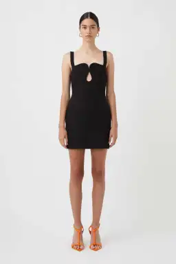 Camilla and Marc Brixton Mini Dress in Black  Size 8