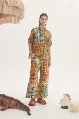 Alemais Archie Shirt And Pant Set Multi Size 8