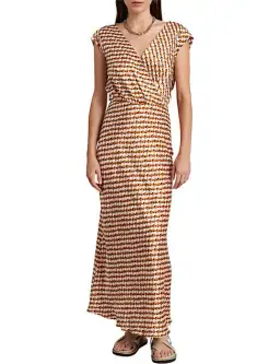 Bec & Bridge Casablanca Wrap Dress Print Size 10  for rent on The Volte - image 2