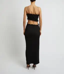 Christopher Esber Carina Interlinked Dress Black Size 6 / XS for rent on The Volte - image 3
