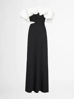 Sheike Margot Maxi Dress Black/White Size 8 for rent on The Volte - image 4