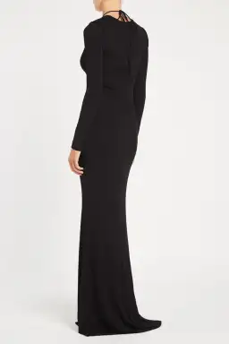 Rebecca Vallance Riccardo Gown Black Size 8 for rent on The Volte - image 3