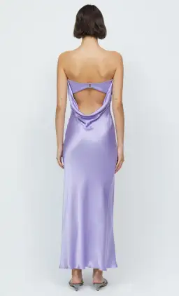 Bec & Bridge Moon Dance Strapless Maxi Dress Lilac Size S / AU 8 for rent on The Volte - image 3
