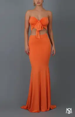 Studio Minc Havana Set Orange Size 6-8