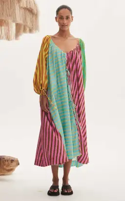 Alemais Bobbie Pool Dress Multi-colored Size AU 14 for rent on The Volte - image 2