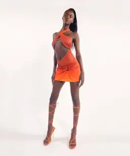 I AM GIA Cosma Mini Dress Sunset Size XS / Au 6