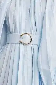 Acler Margot Dress Blue Size 12  for rent on The Volte - image 4