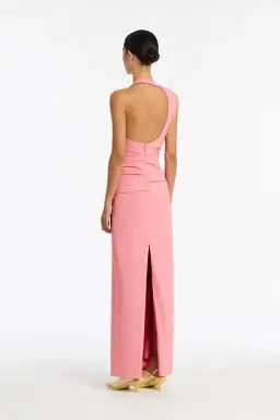 Sir the Label Giacomo Gathered Gown Pink Size 2 / AU 10 for rent on The Volte - image 3