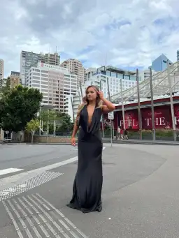 Rat & Boa Donyale Dress Black Size S/Au 8 for rent on The Volte - image 3