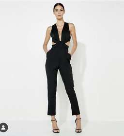 Mossman Take A Bow Jumpsuit for rent on The Volte - image 1