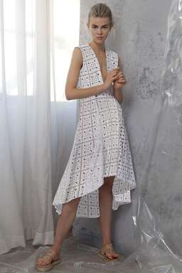 Shakuhachi Diamond Debby Deep V Dress