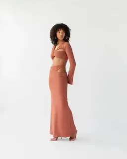 Arcina Ori Ciara Set Brown Size 8  for rent on The Volte - image 4