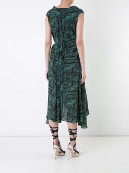 Scanlan Theodore Lagoon Print Dress 