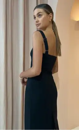 Camilla And Marc Brixton Dress In Black Size 8  for rent on The Volte - image 2