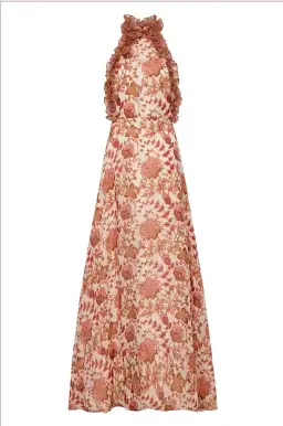Sonya Moda Ajloun Maxi Gown Print Size 8  for rent on The Volte - image 3