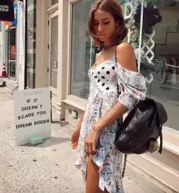 For Love and Lemons Savannah Maxi Dress Multi Print Size 8 for rent on The Volte - image 2