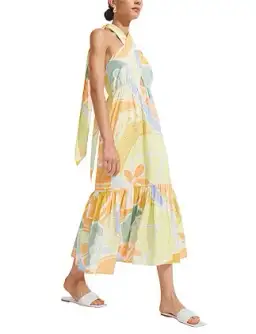 Steele Sia Midi Convertible Neckline Dress Multicolor Size AU 8  for rent on The Volte - image 3