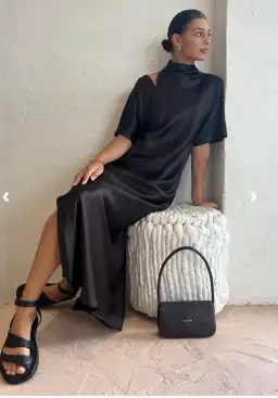 CAMILLA AND MARC Sorrell Maxi Evening Dress in Chocolate Brown Size 8 for rent on The Volte - image 1