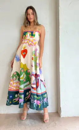 Alemais Seeker Sundress Multi Size AU 14