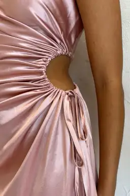 Sonya Moda Nour Blush Maxi Dress Dusty Rose Size 12 for rent on The Volte - image 5