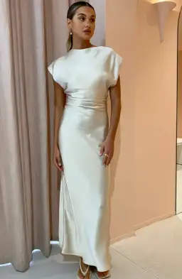 Camilla and Marc Eclar Dress Champagne Size 8 for rent on The Volte - image 2