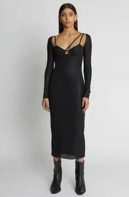 Camilla and Marc Verner Dress Black Size 10  for rent on The Volte - image 1