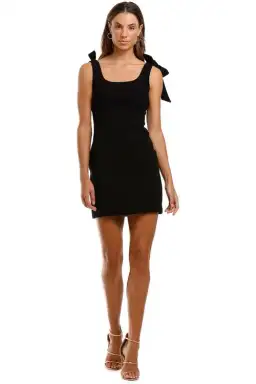 Rebecca Vallance Dahlia Mini Dress Black Size 10 for rent on The Volte - image 1
