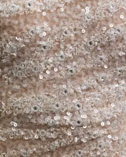 Rachel Gilbert Phoebe Mini Dress Nude Size AU 8 for rent on The Volte - image 6