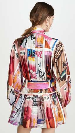 Zimmerman Wavelength Long Sleeve Mini size 8