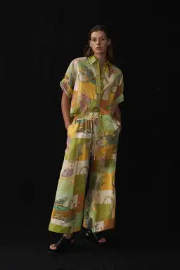 Alemais Jerome Shirt And Pant Set Multi Size AU 10 for rent on The Volte - image 1