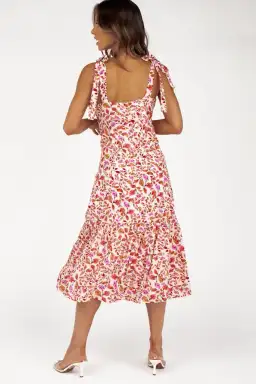 Dissh Paloma Sleeveless Midi Dress Floral Size 8 for rent on The Volte - image 3