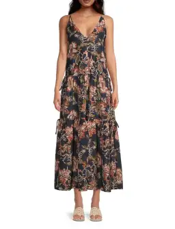 Bec & Bridge Lori Maxi Dress Floral Size 8