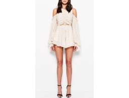 Alice McCall Did it Again Playsuit in Shell 