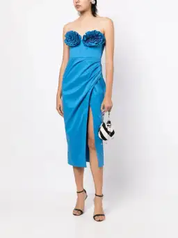 Rachel Gilbert Romy Dress Blue Size 2 for rent on The Volte - image 1