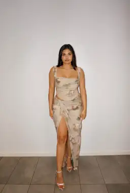 House of CB Vintage Set Floral Beige Size S / AU 8 for rent on The Volte - image 1