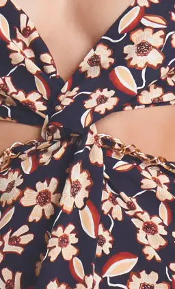 Bec & Bridge Modern Romance Twist Dress Floral Size 6  for rent on The Volte - image 6