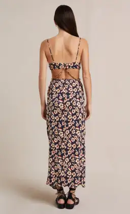 Bec & Bridge Modern Romance Twist Dress Floral Size 6  for rent on The Volte - image 2
