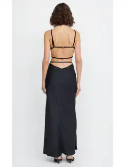Bec & Bridge Diamond Days Strap Maxi Dress Black Size AU 6 for rent on The Volte - image 2