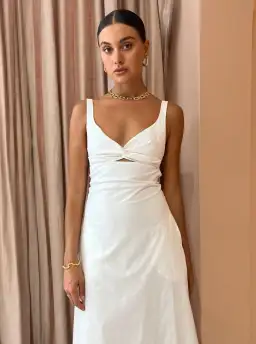 Anna Quan Heidi Dress In Swan White Size AU 6 for rent on The Volte - image 2