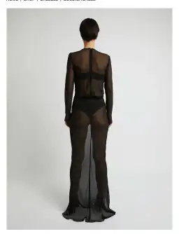 Christopher Esber Boudica Dress Black Size AU 8 / S for rent on The Volte - image 4