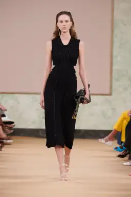 Aje Arp Cut Out Knit Midi Dress Black Size S / Au 8 for rent on The Volte - image 6