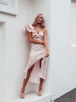 By Nicola ‘Born This Way’ Dress Pink Size AU 6 for rent on The Volte - image 2