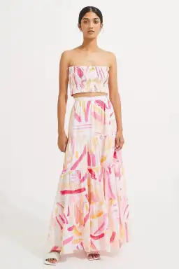 Steele Paradise Top and Parasol Skirt Set Multi Size AU 12