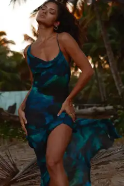 Rat & Boa Rafinha Dress Blue Size L/Au 12 for rent on The Volte - image 2