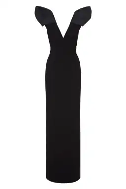 Rebecca Vallance Katie Gown Black Size 10  for rent on The Volte - image 4