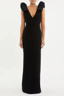 Rebecca Vallance Katie Gown Black Size 10  for rent on The Volte - image 1